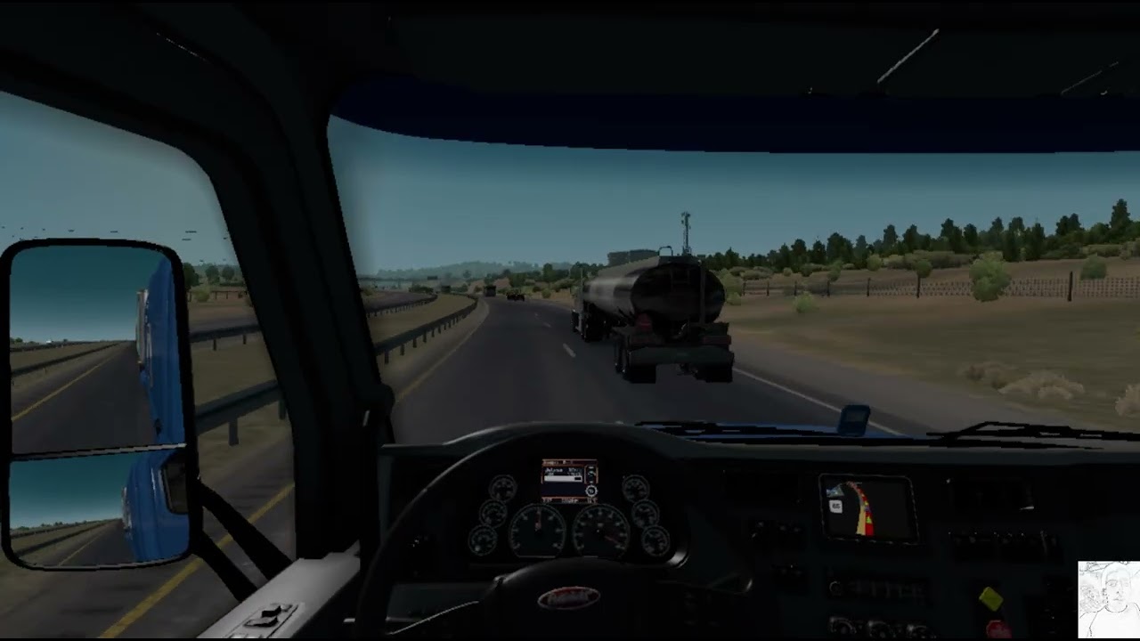 American Truck Simulator VaMos a Ciudad kingman A Grand canyon_ Suscríbete