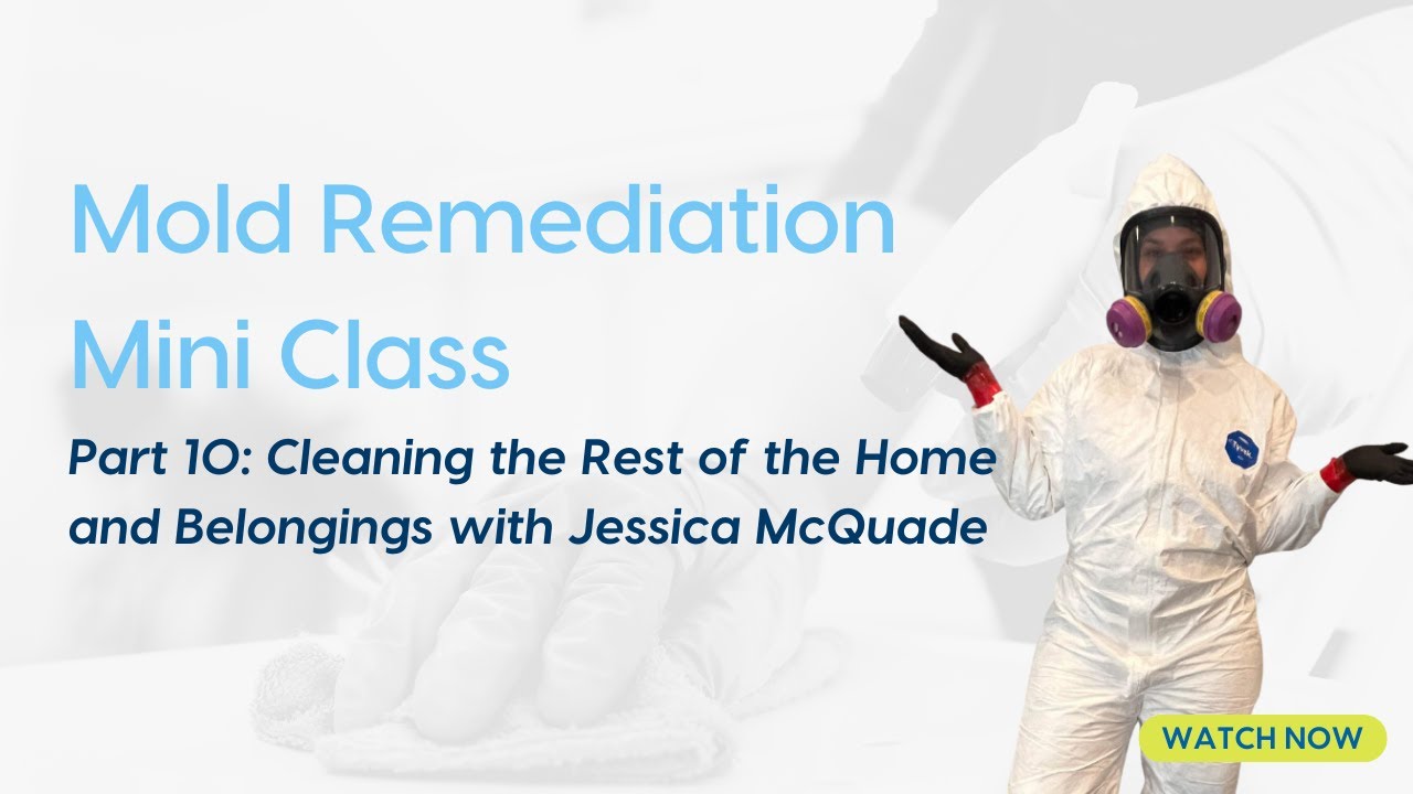 Mold Remediation Part 10: Cleaning the Rest Of the Home and Belongings
