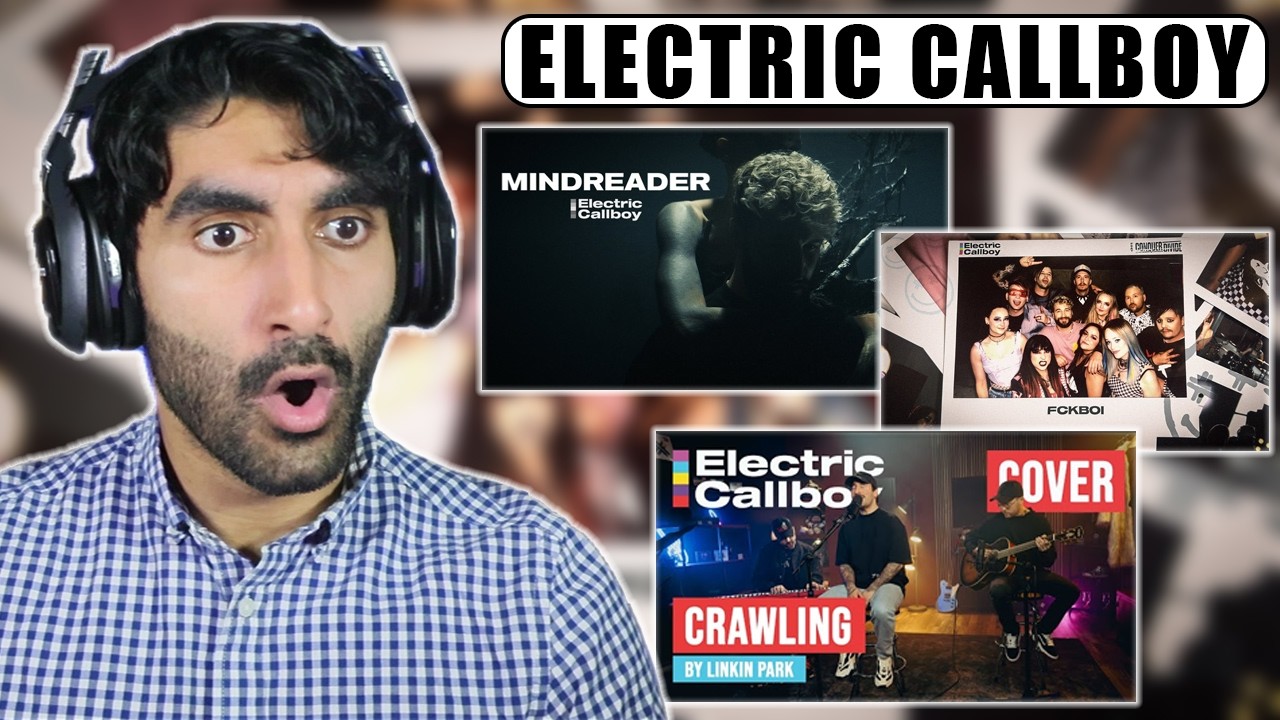 Electric Callboy Just Hit a New Level | Mindreader, Fckboi & Crawling [TRIPLE REACTION]