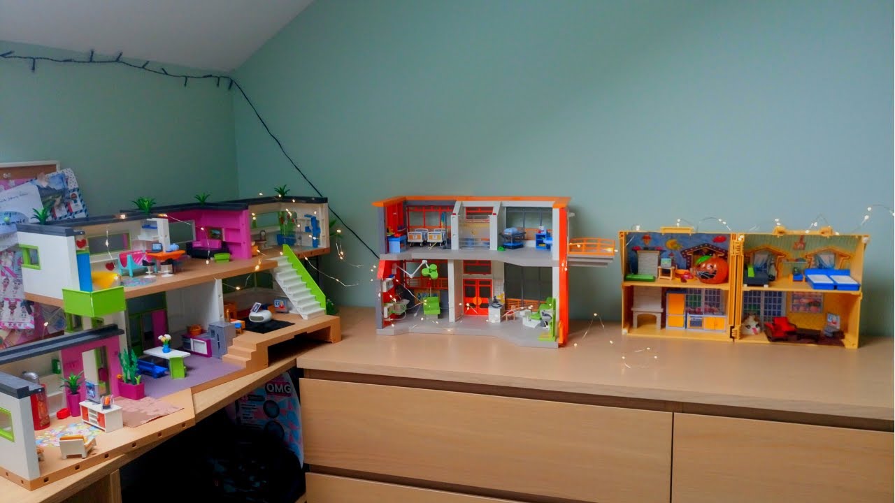 Aménagement de ma ville playmobil ! spécial 🎃👻 Halloween / Automne🍁