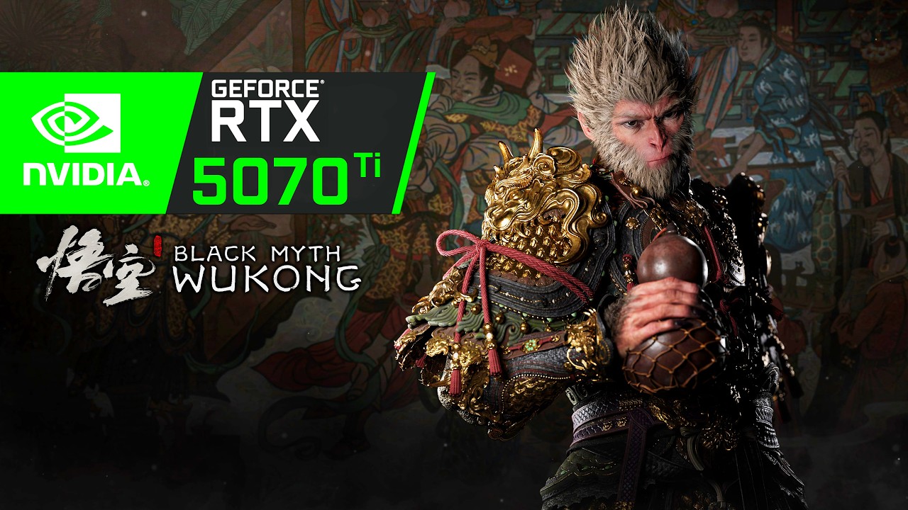 RTX 5070 Ti on Black Myth Wukong at 500+FPS