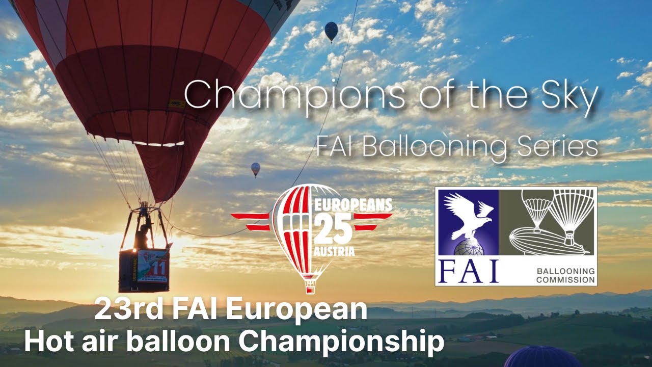 🏆New European Champion Stefan Zeberli, 23rd FAI EHABC in Austria 2025, 🎥Champions of the Sky Series