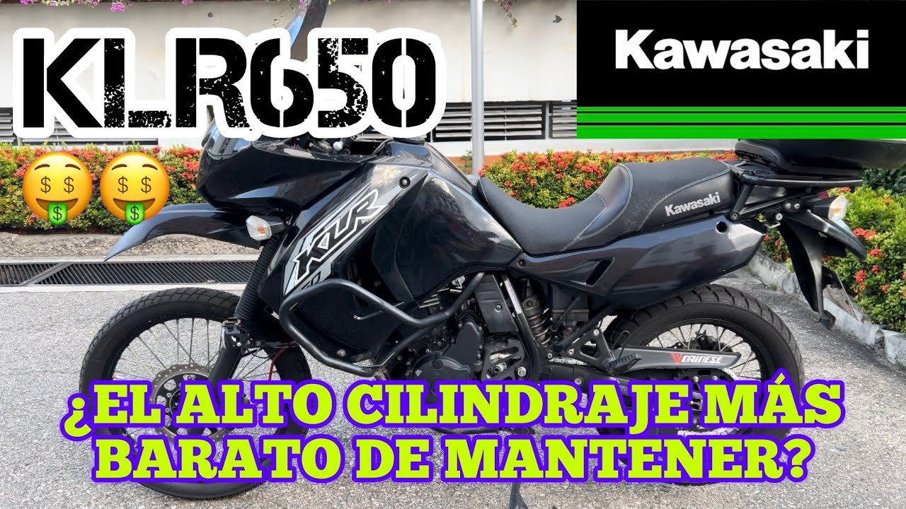 KAWASAKI KLR650 - ¿El alto cilindraje más barato de mantener? Prueba de manejo🔥🏁