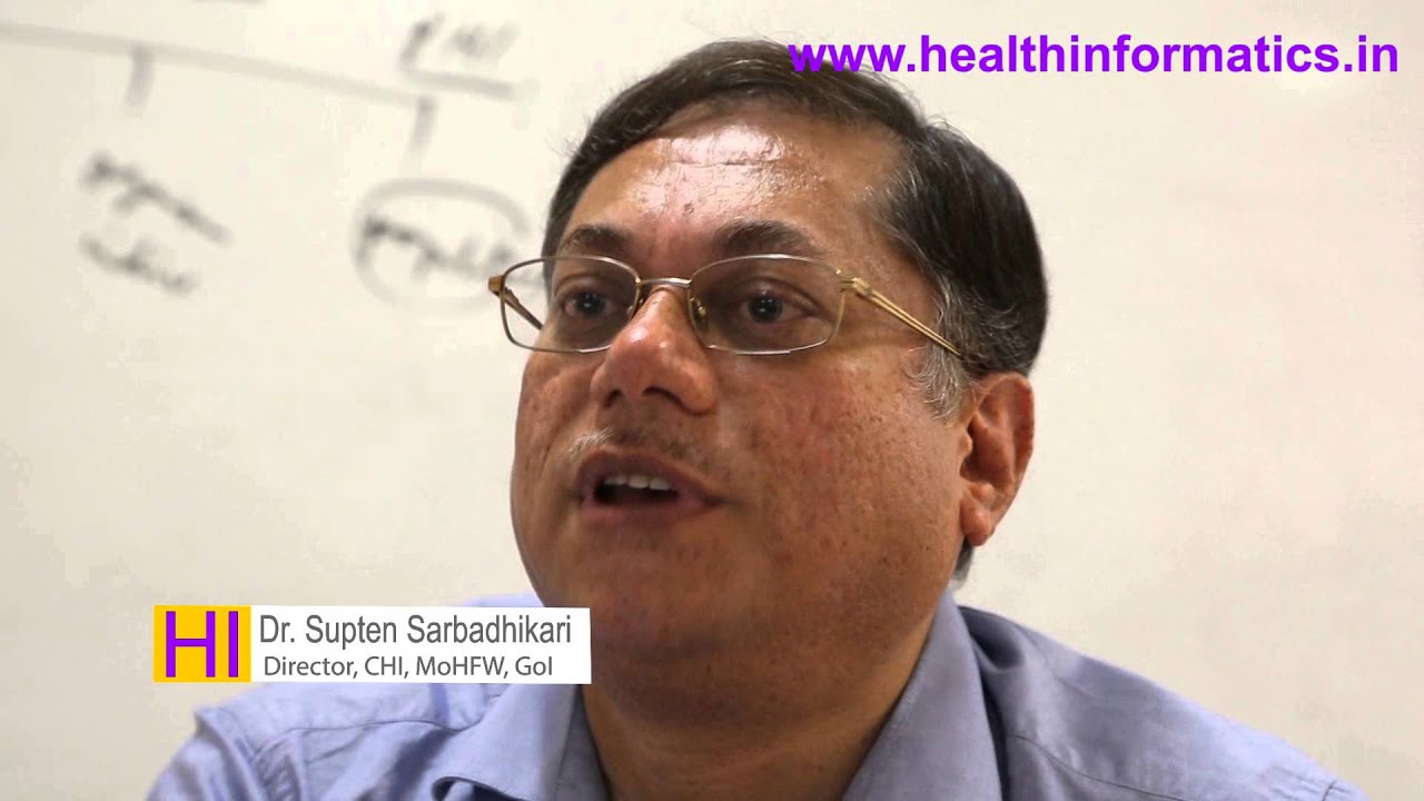 Prof. Supten @ IIPH-H on Govt support for EHR/EMR implementation 1080p