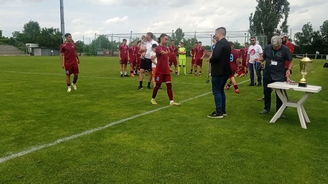 Септември София. Набор 2008 г. Награждаване  елитна U16 група. 2-ро място, сезон 2023/2024 г.