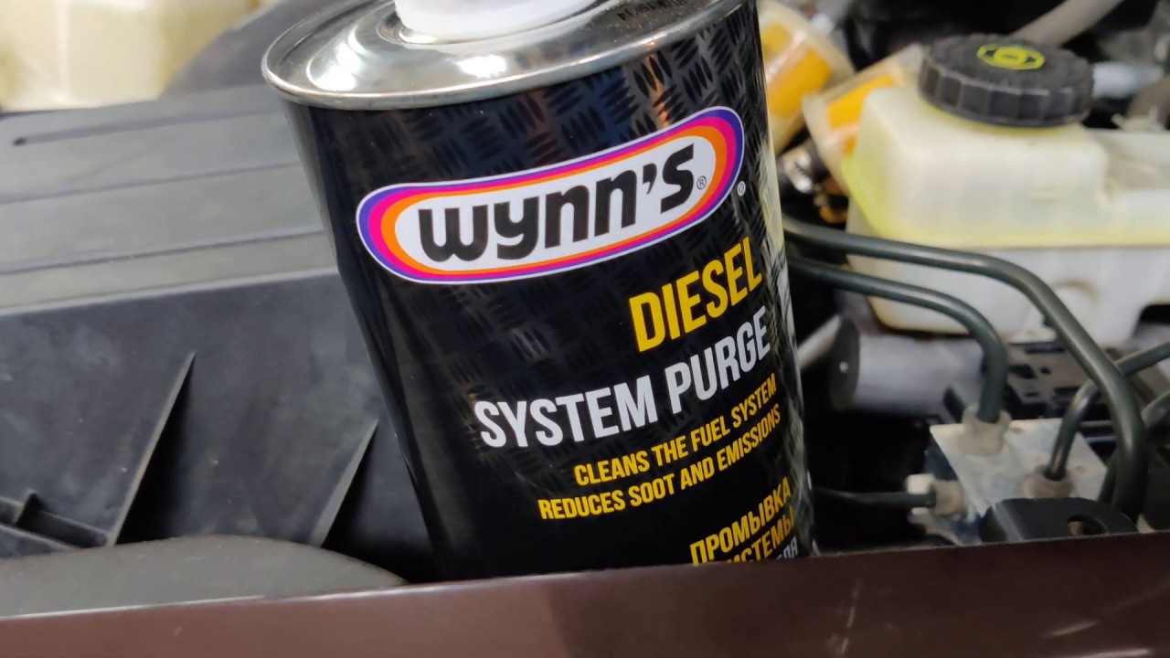 Промывка дизельной топливной системы Nissan Patfainder 3.0TD V9X химией Wynn's