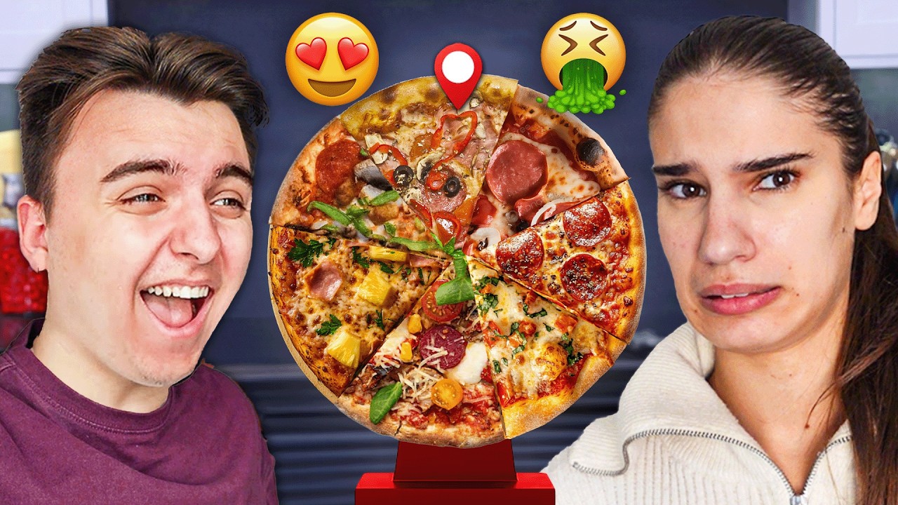 Колесо Фортуны Решает, какую Пиццу мы СЪЕДИМ! (Мерзко)