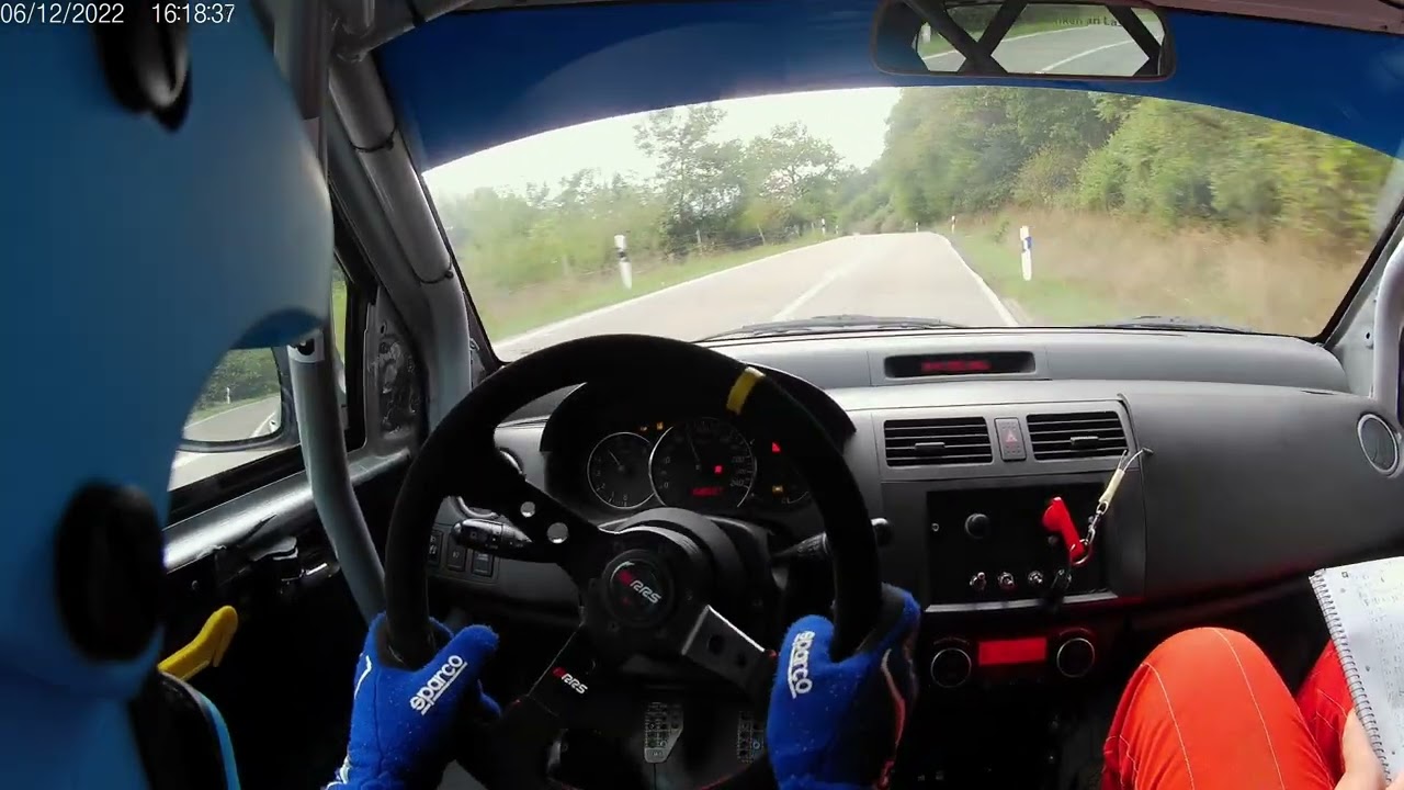 Rallye Kohle und Stahl 2022 WP3 Onboard /Max Voigt /Suzuki Swift Sport
