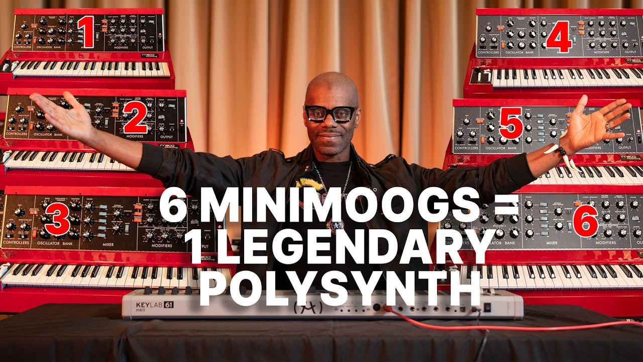 A 6-Voice Model D?! We Built a $36,000 Polyphonic Minimoog