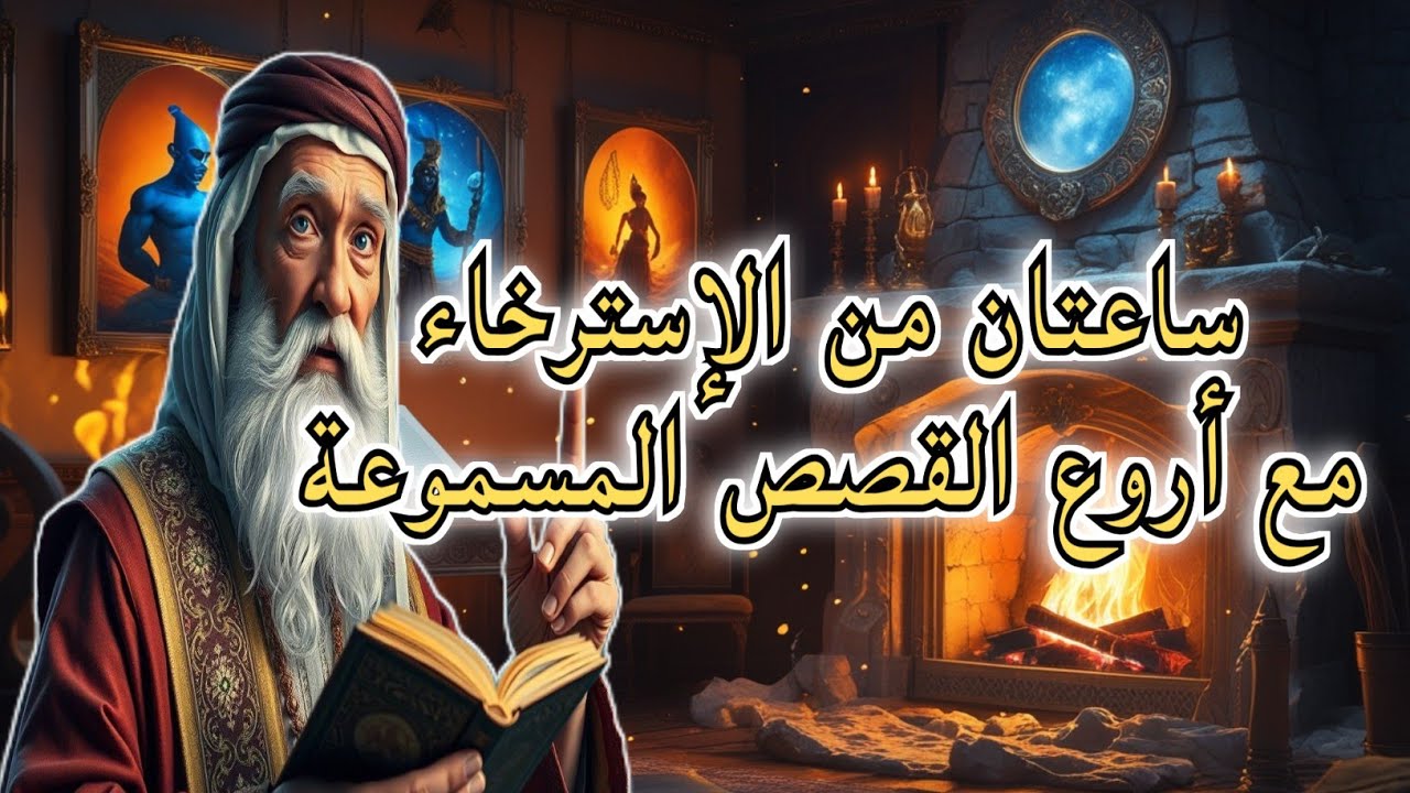 ساعتان متواصلتان مع أروع القصص الشعبية و العالمية،قصص مسموعة،حكايات معبرة،صوت الحكايات