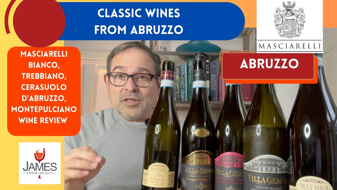Masciarelli Bianco, Trebbiano, Cerasuolo d'Abruzzo, Montepulciano Wine Review 