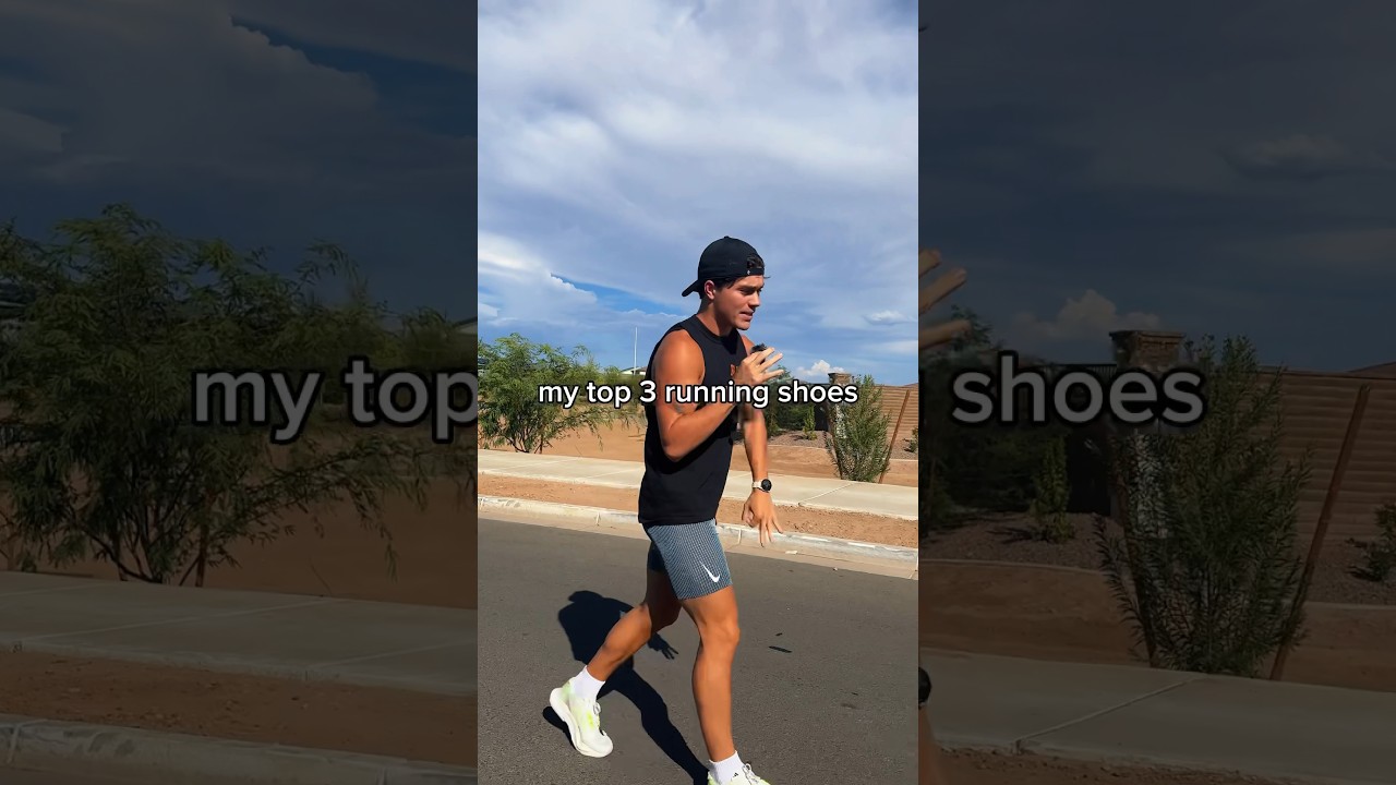 My top 3 running shoes