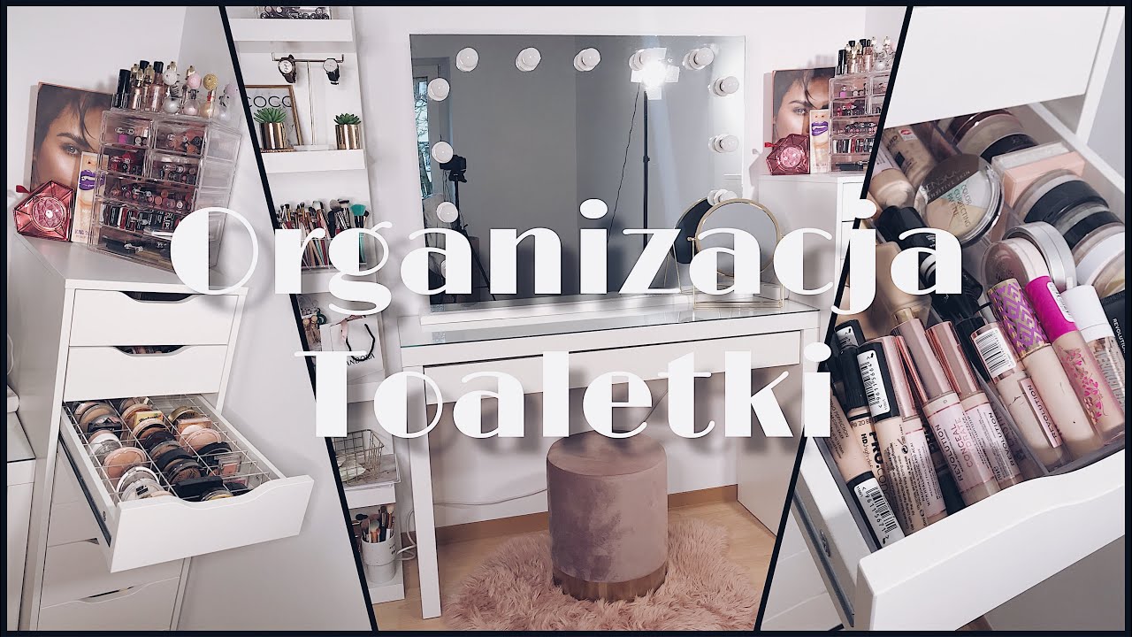 ORGANIZACJA TOALETKI / PORZĄDKUJE MOJE KOSMETYKI 2020