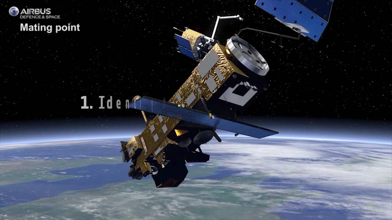 ESA's active debris removal mission: e.Deorbit (with annotations)