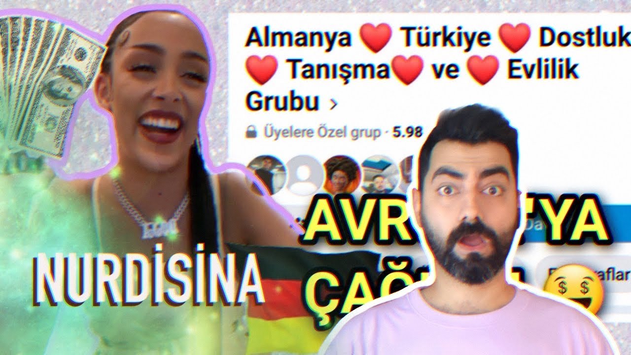@nurdisina Almanya - Türkiye Evlilik Gruplarına Sızıyor Tepki