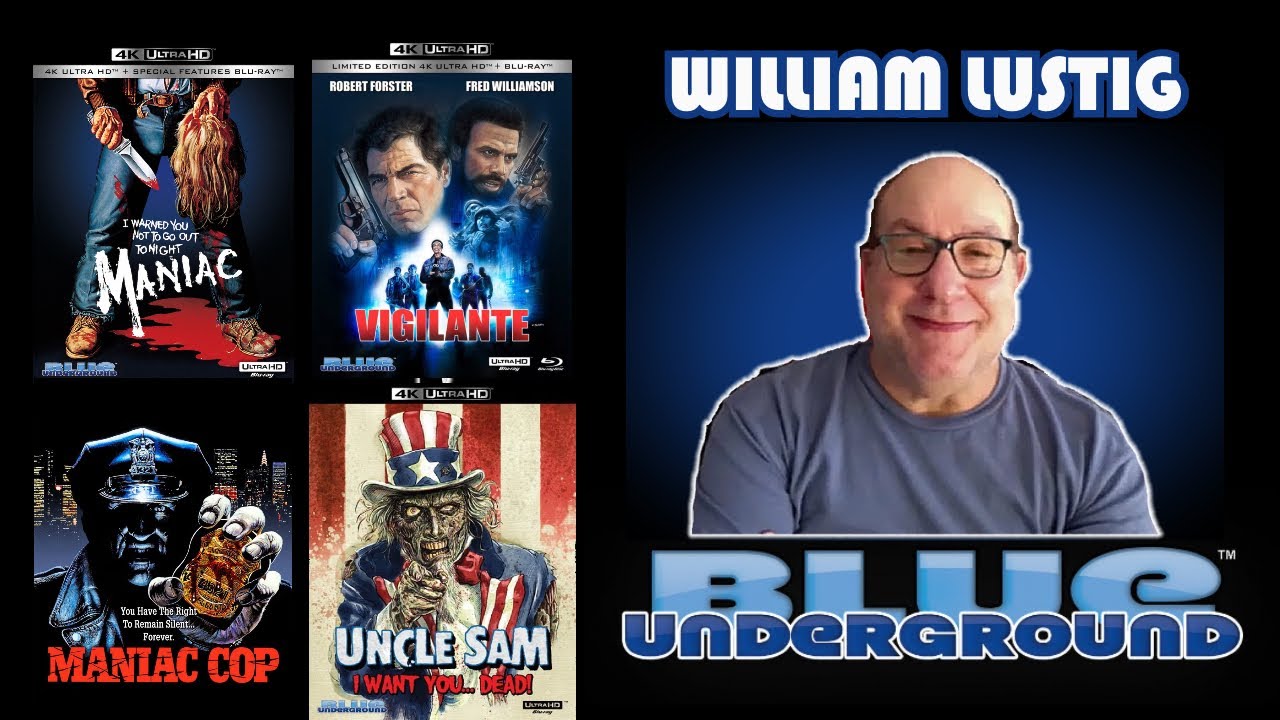 Blue Underground's William Lustig on Maniac, 4K, and the Future of Physical Media