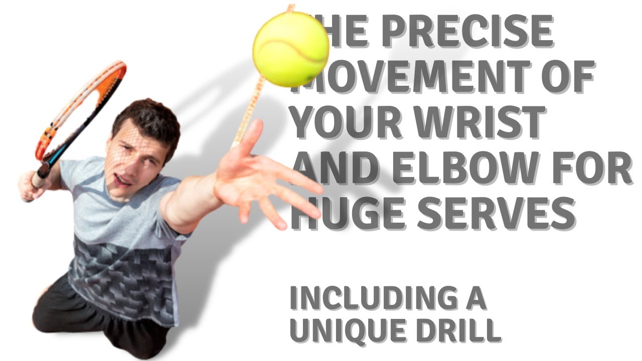 The arm and wrist action of the flat serve and how to time it to perfection