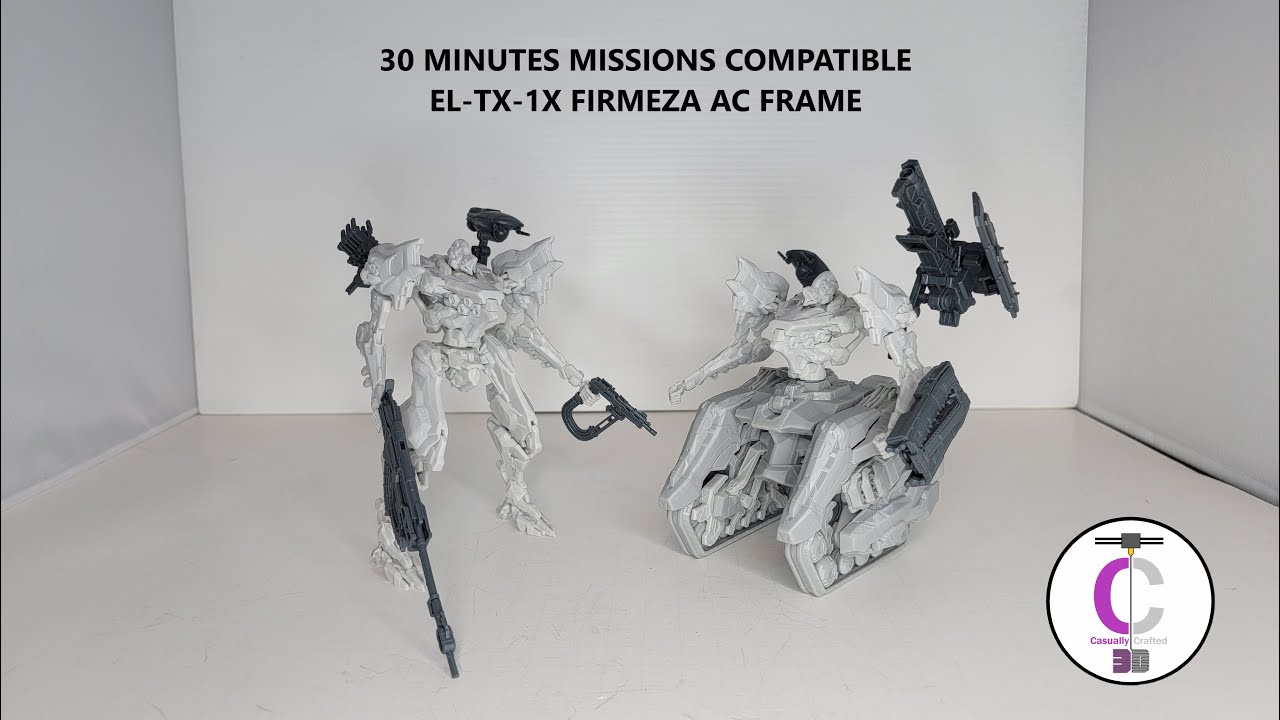 Модель бронированного ядра VI, совместимая с 30-мм рамой EL-TX-1X FIRMEZA AC.