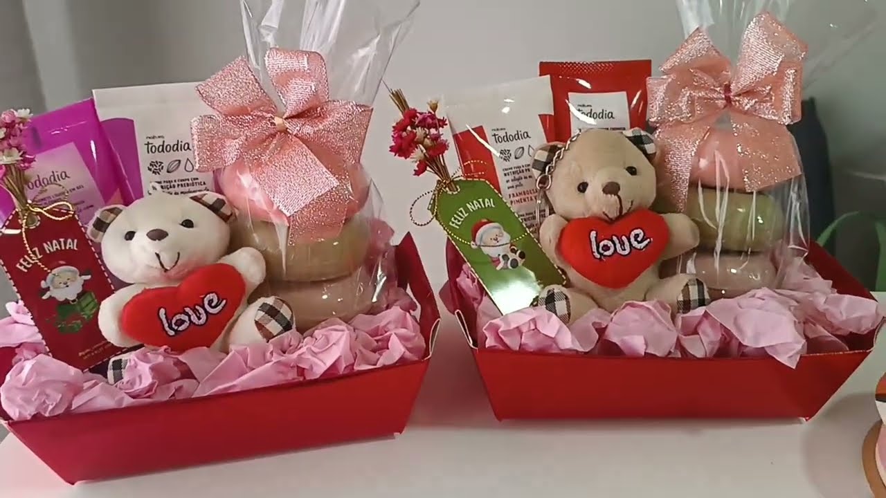 MONTANDO PRESENTES FEMININO E MASCULINO PARA FIM DE ANO