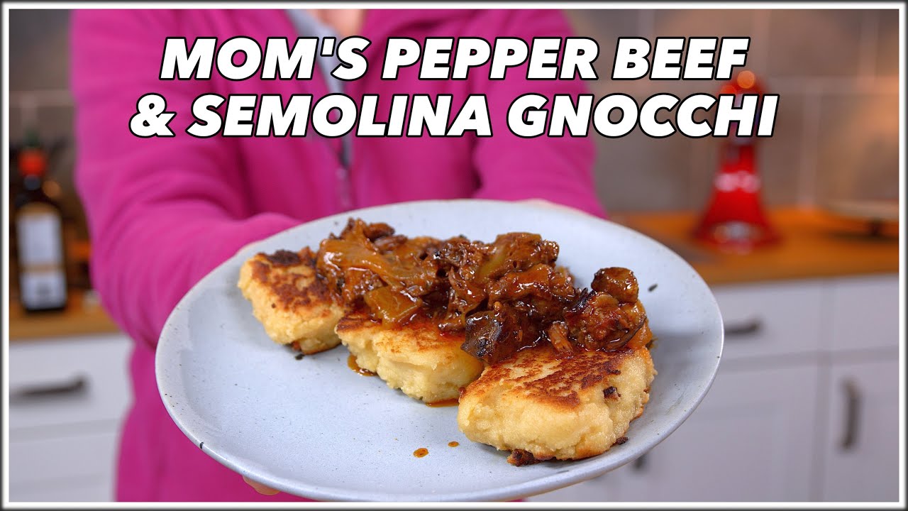 Рецепт перченой говядины с римскими ньокками от моей мамы — Glen And Friends Cooking