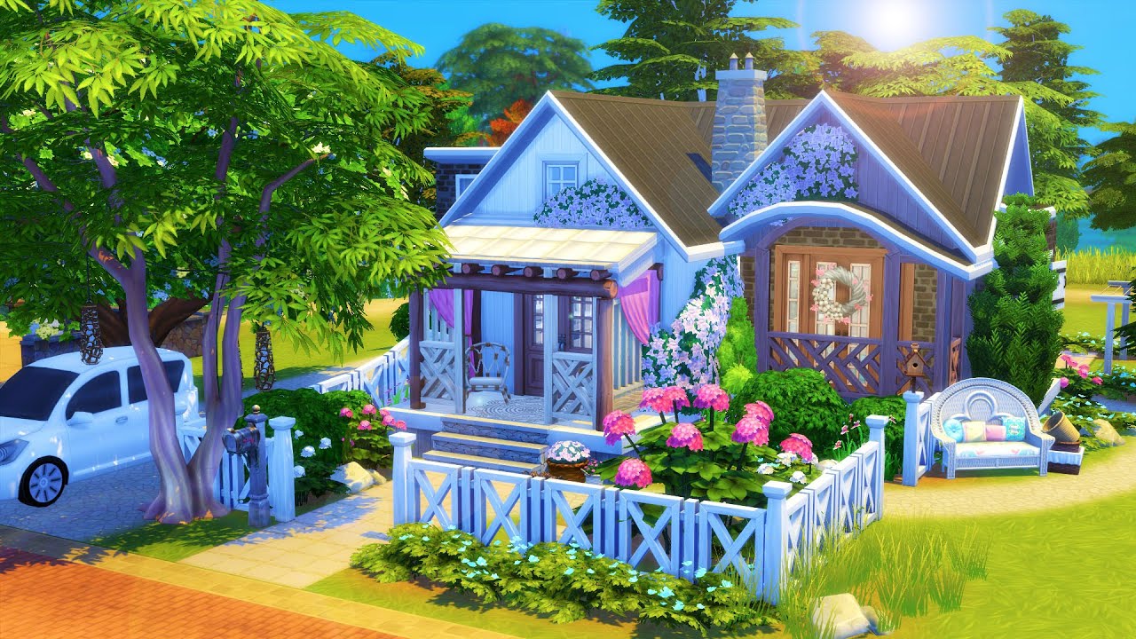 Dream Boho Family Home 🌼 // Sims 4 Speed Build