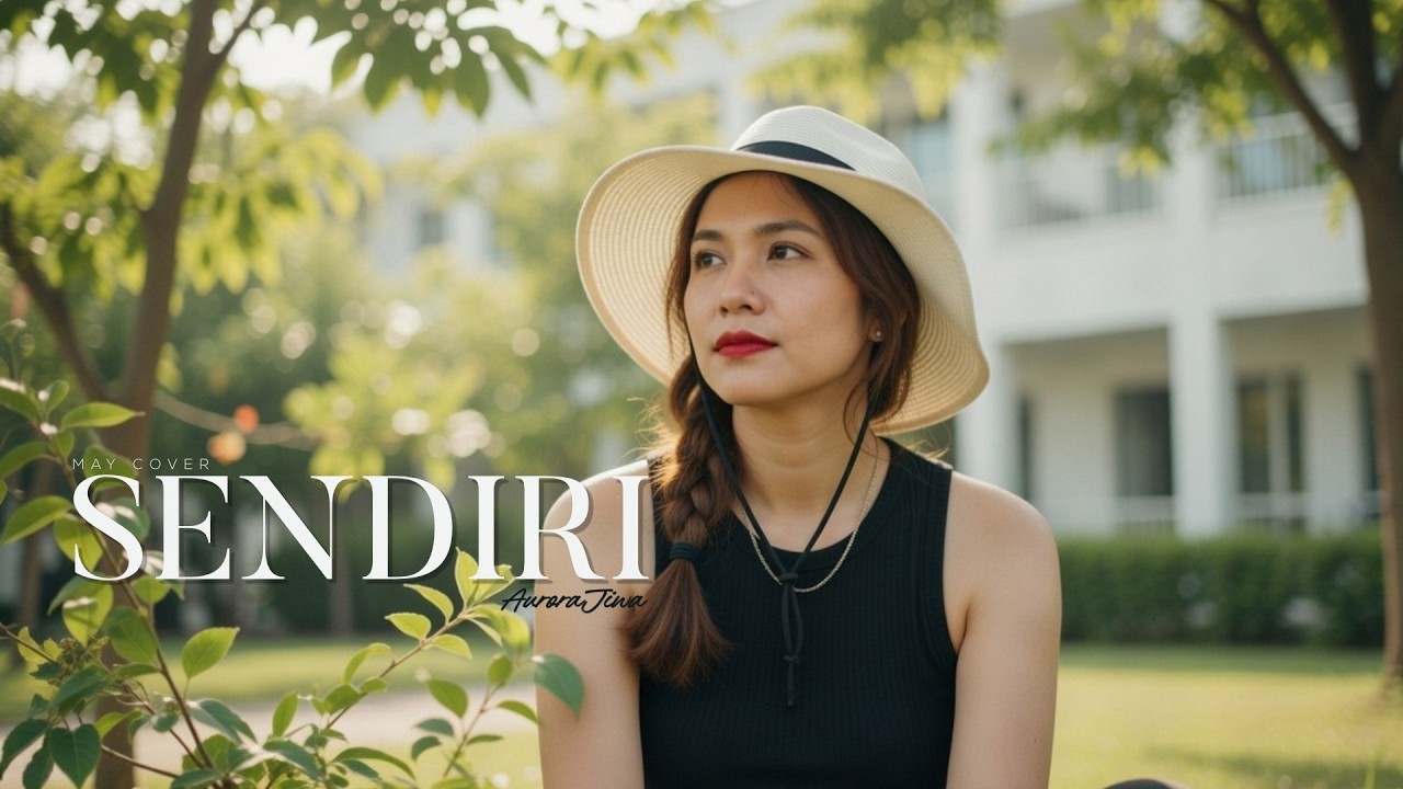 Sendiri - MAY (Cover) by Aurora Jiwa | Dreamy Psychedelic Noir Ballad Version