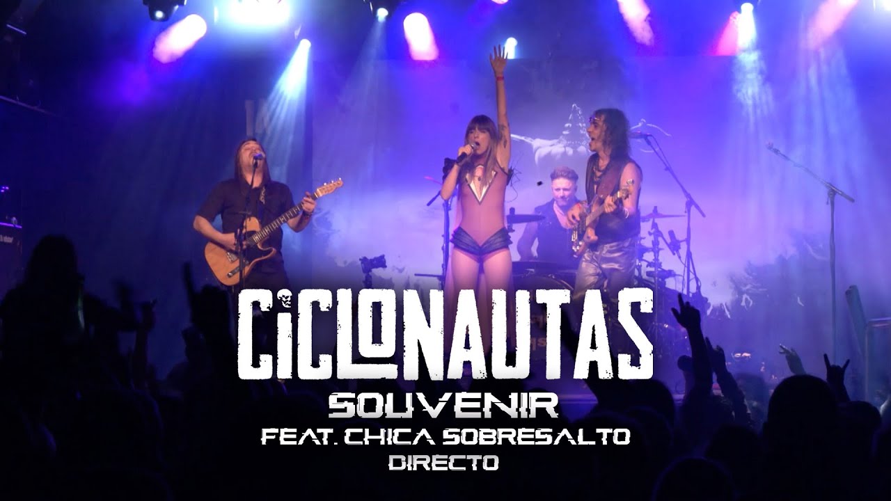Ciclonautas - Souvenir (Directo) ft. Chica Sobresalto