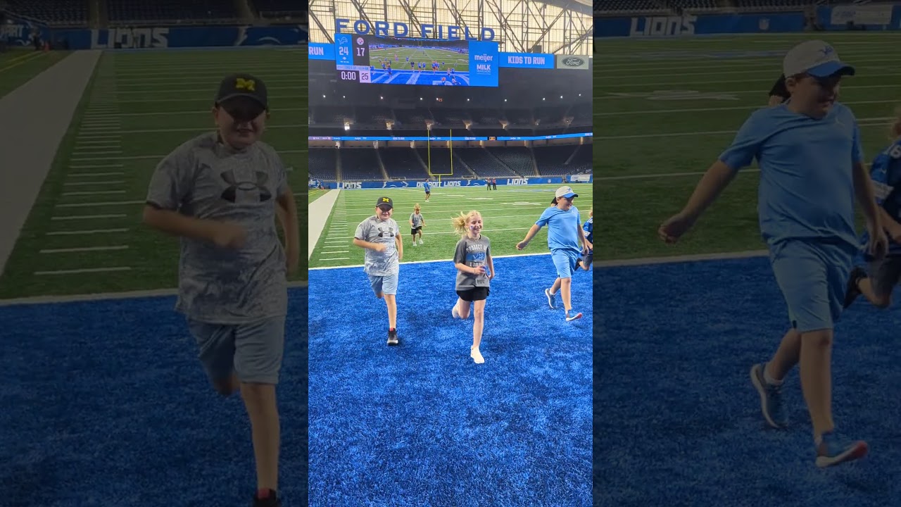 Detroit Lions touchdown experience video for you to enjoy. have your kids do it subscribe thanks!