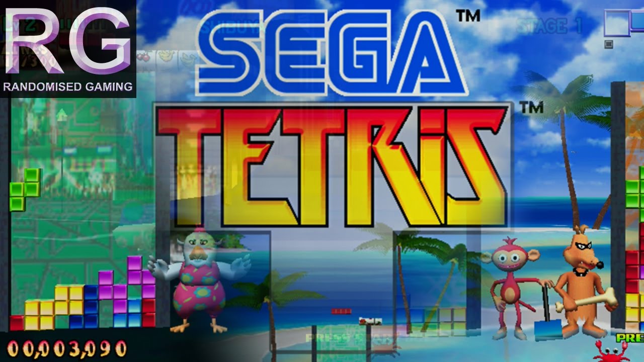 Sega Tetris - Sega Dreamcast - Intro, arcade and versus mode gameplay [HD 1080p 60fps]