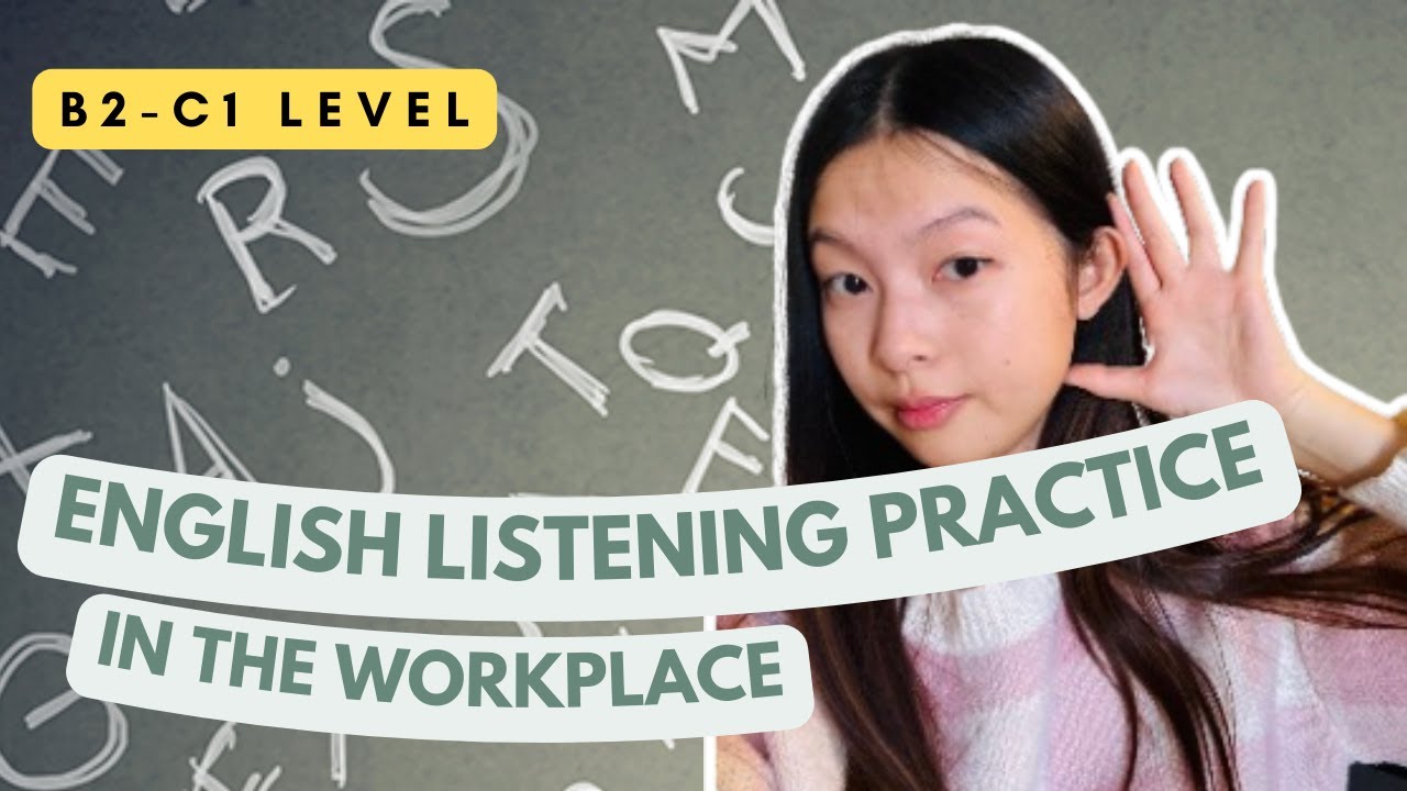 Professional English Listening Practice | Advanced (B2-C1) — Real Workplace English