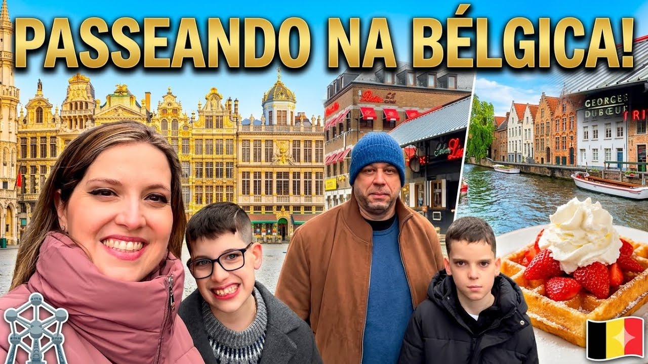 Passeando na Bélgica #youtubevideo 