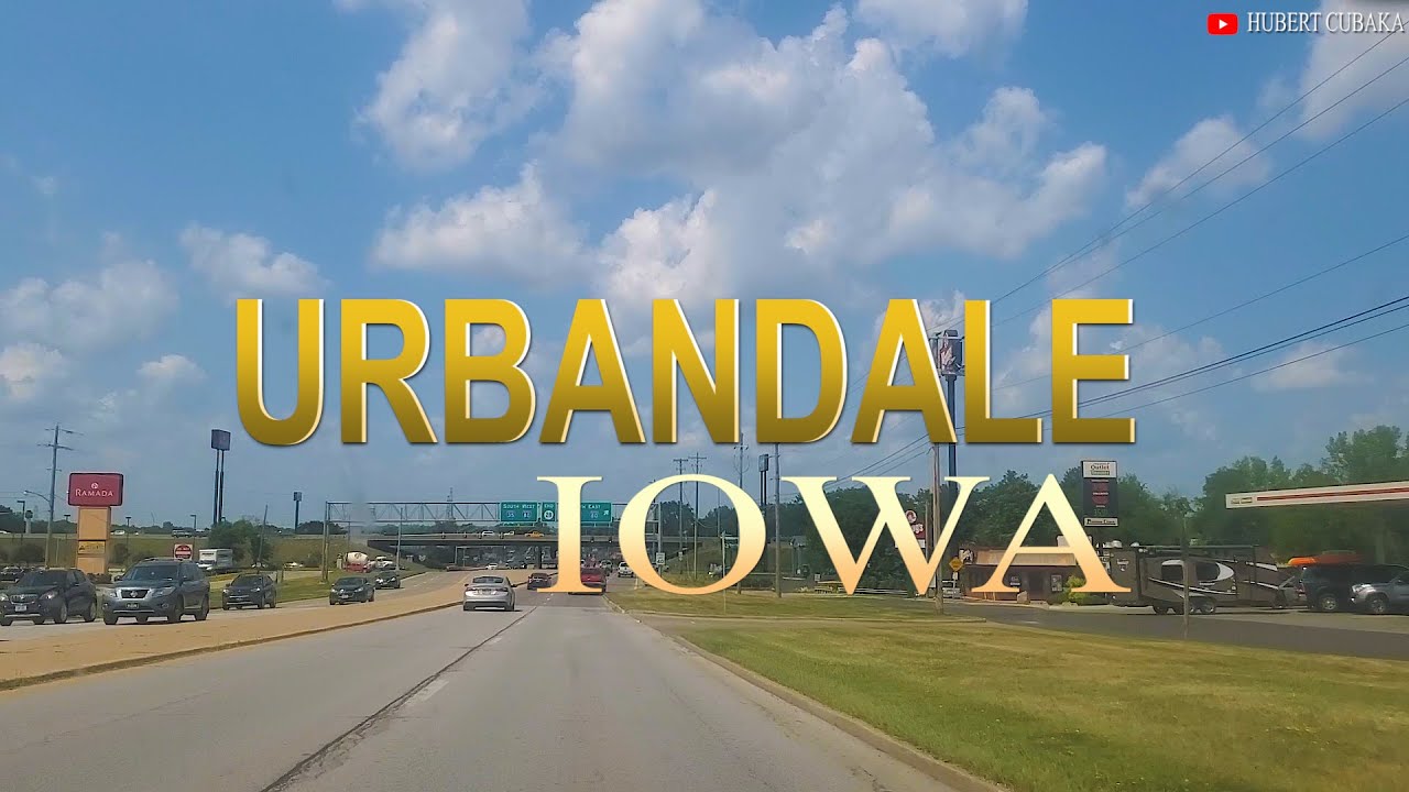 DRIVING THROUGH THE CITY OF URBANDALE, IOWA