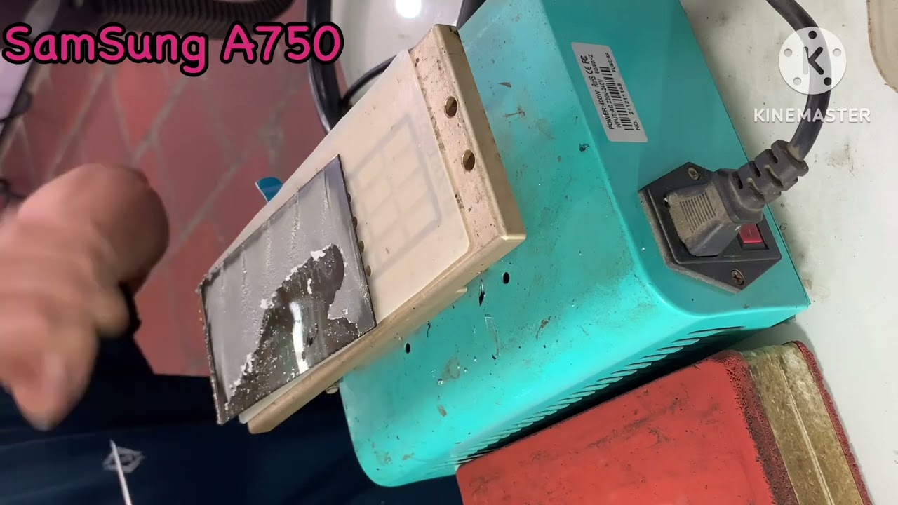 How to Replace Screen Glass On Samsung A750/ Cracked Screen Repair