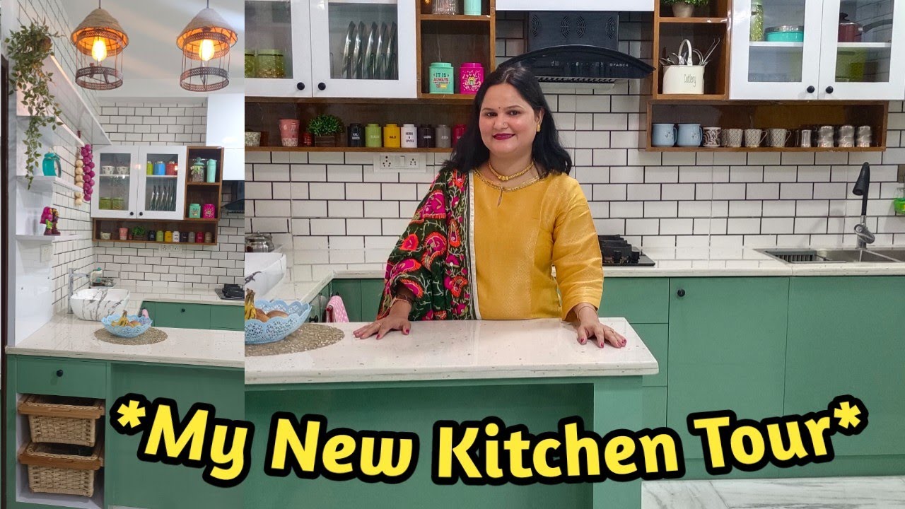 My New Kitchen Tour | नए किचन को बहतरीन बनाने और सजाने के टिप्स | Kitchen Organization Ideas