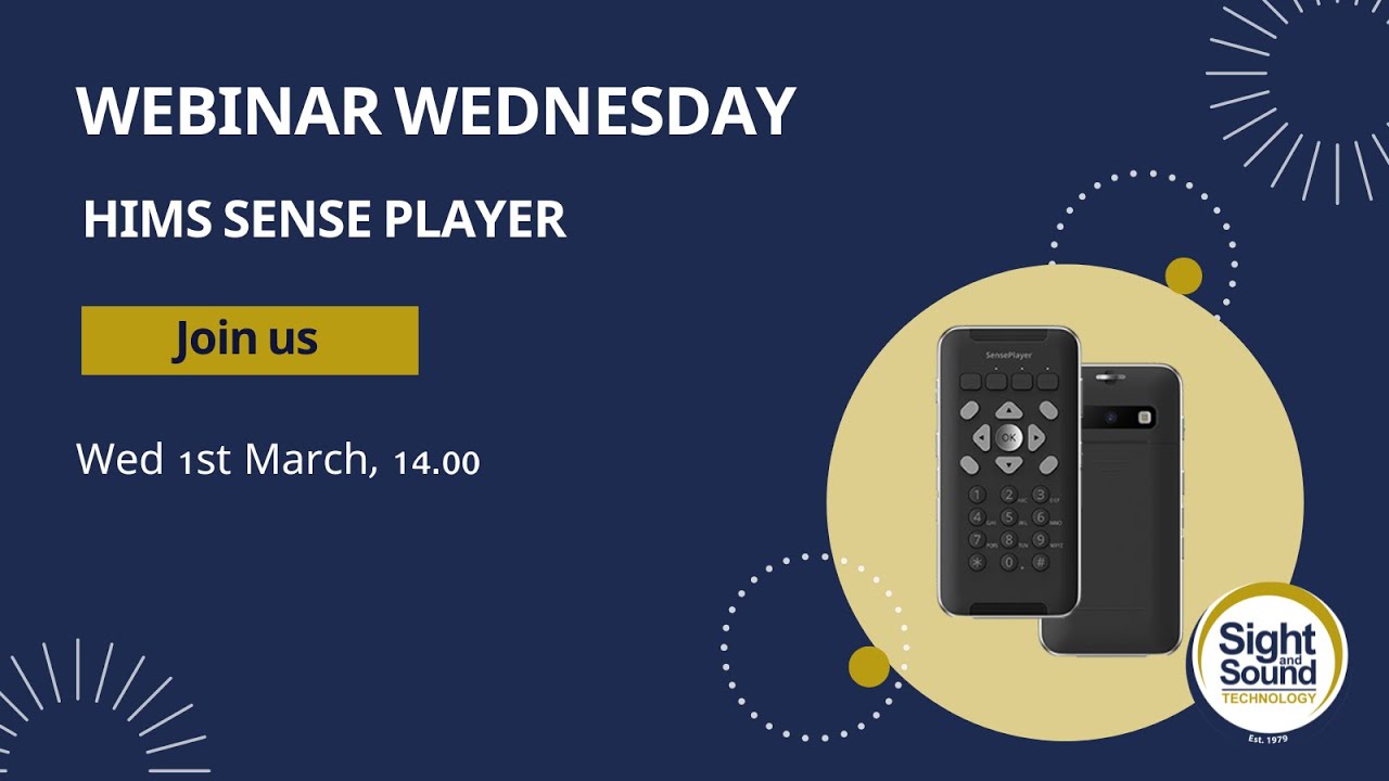 Webinar Wednesday: Meet the new Hims SensePlayer