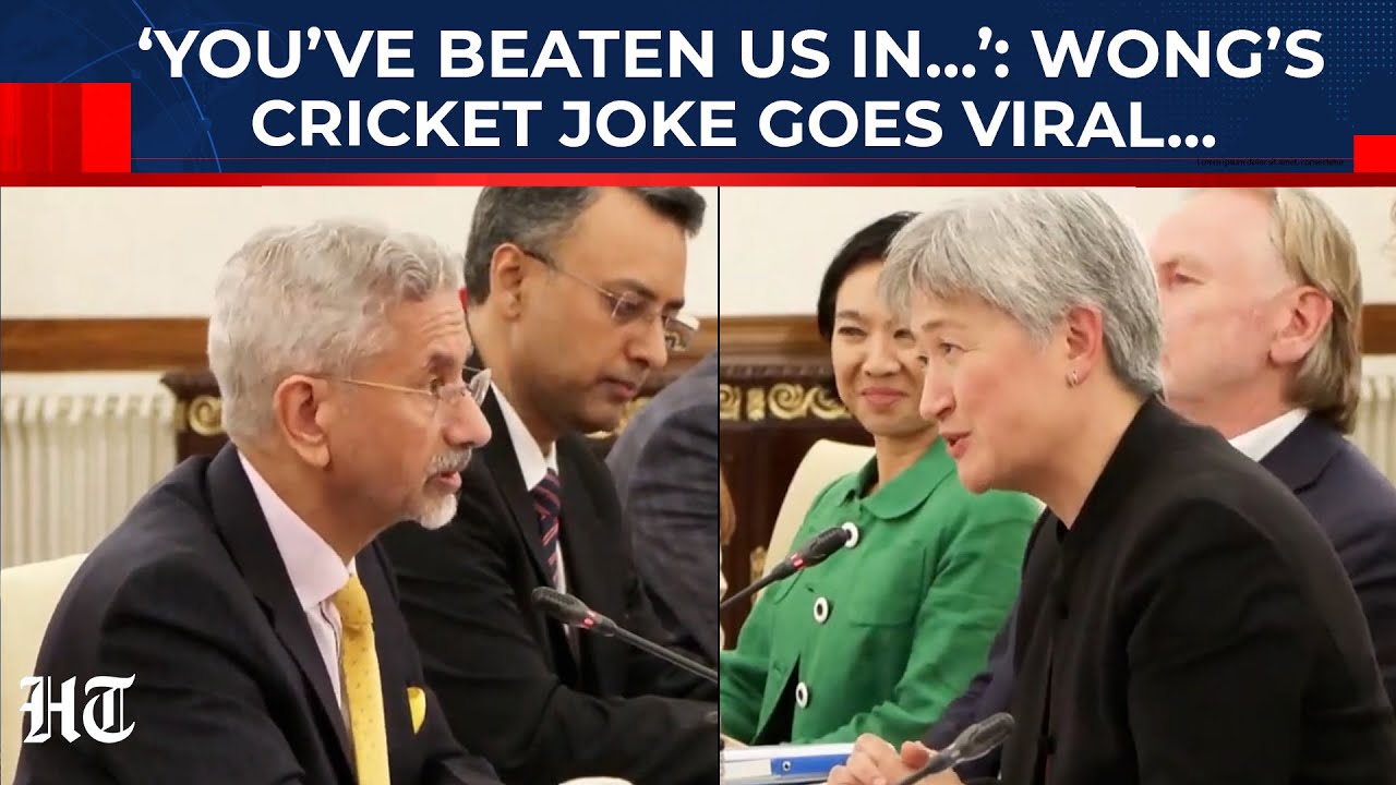 Jaishankar Praises India-Australia Ties, Cites These Common Challenges; Wong Cracks Cricket Joke