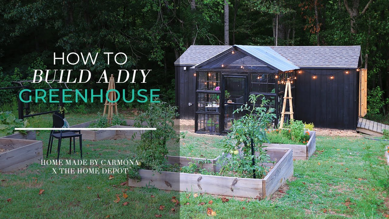 How To Build A DIY Greenhouse