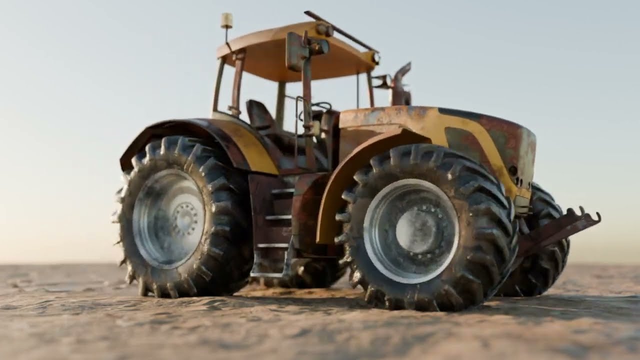 Rusty Tractor