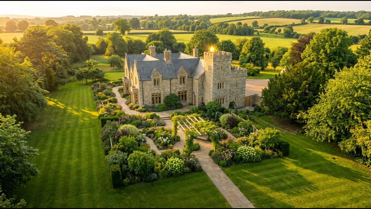 This Couple Turned an Abandoned Fort Ruin into a Modern Luxury Home (ASMR)