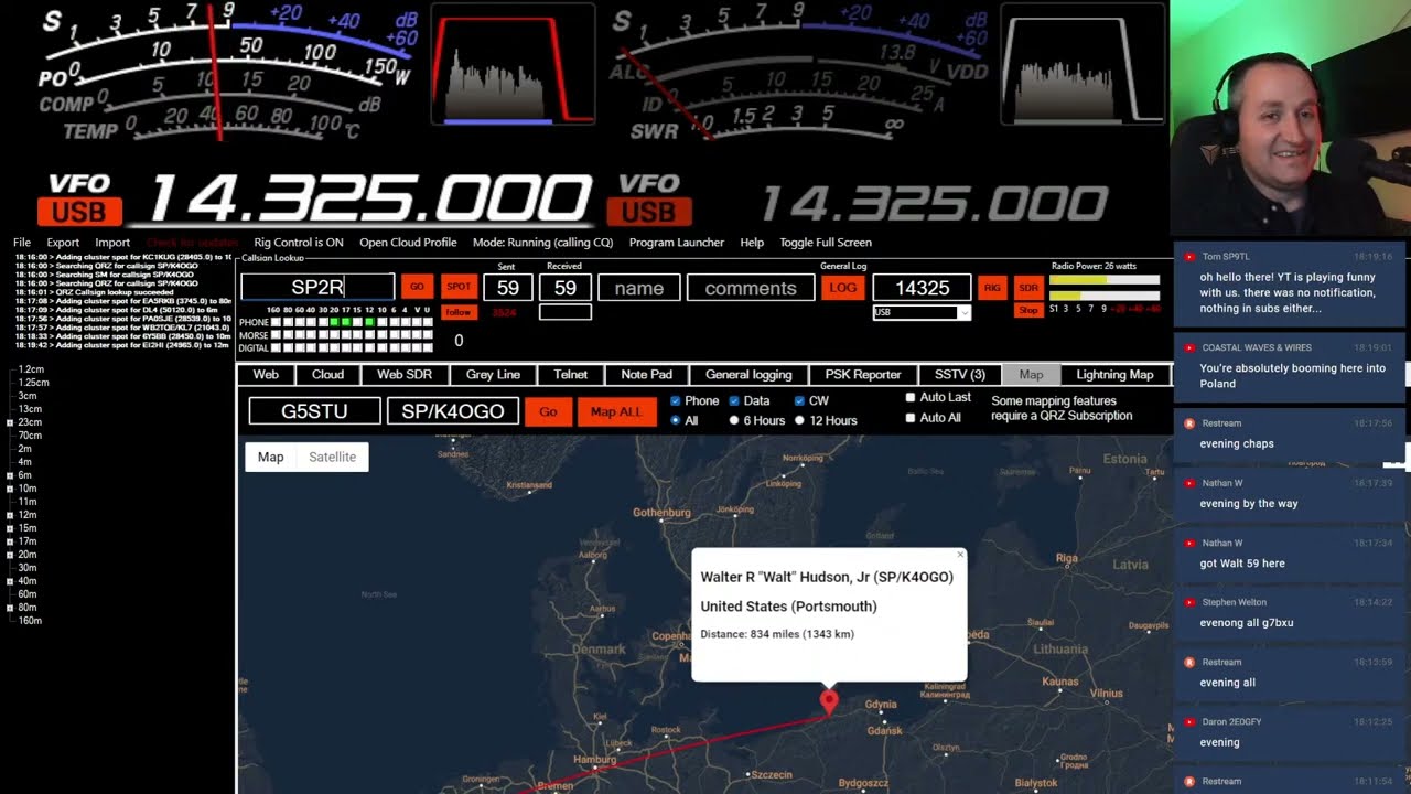 HAM RADIO (LIVE): зовём Европу — прямая трансляция любительского радио