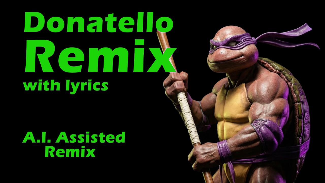 [Artificial Game Bops] TMNT - Donatello Remix (with lyrics)