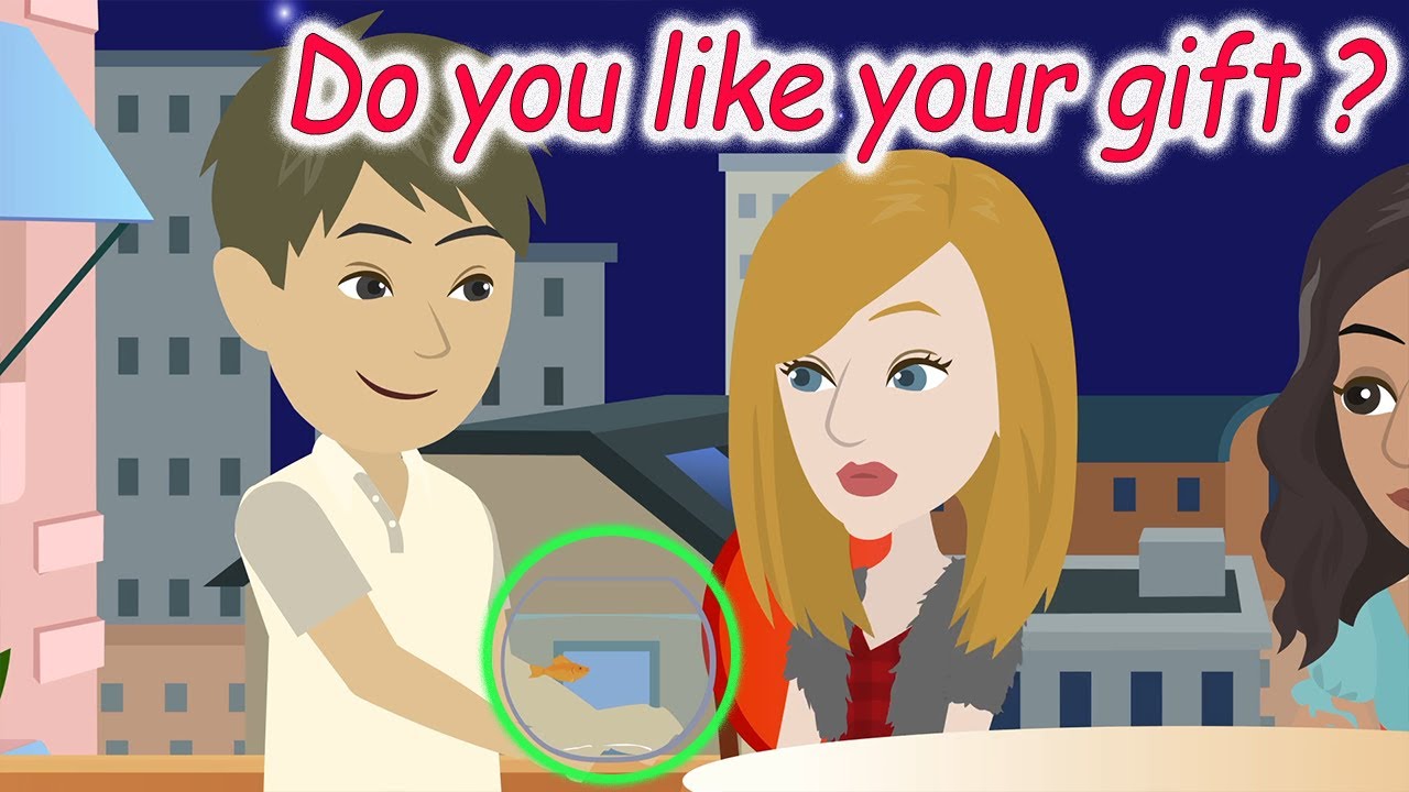 Do you like your gift? -  English Listening and Speaking Practice Everyday
