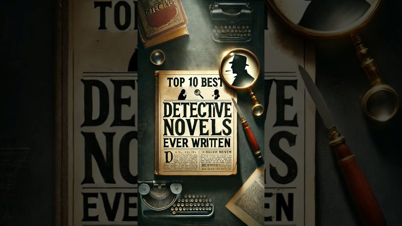 🕵️&zwj;♂️📚 Top 10 Best Detective Novels Ever Written 🔍✨ #Top10DetectiveNovels | #BestReads