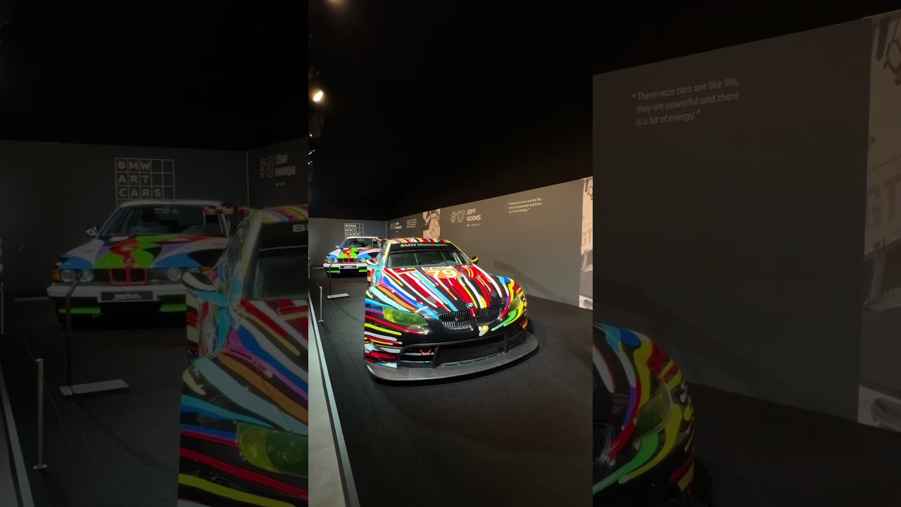 BMW Art Cars at Zoute Grand Prix 2025 | Koons & 50 Years of Rolling Masterpieces