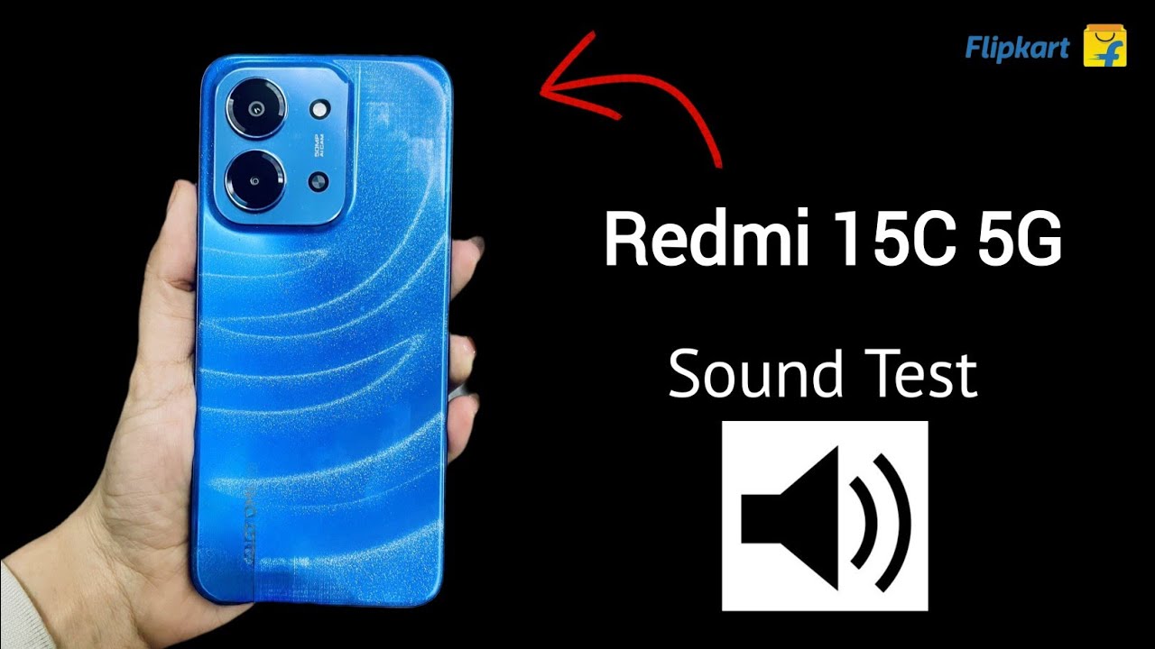 Redmi 15C 5G Sound Test 🔊 | Redmi 15C Speaker Test 