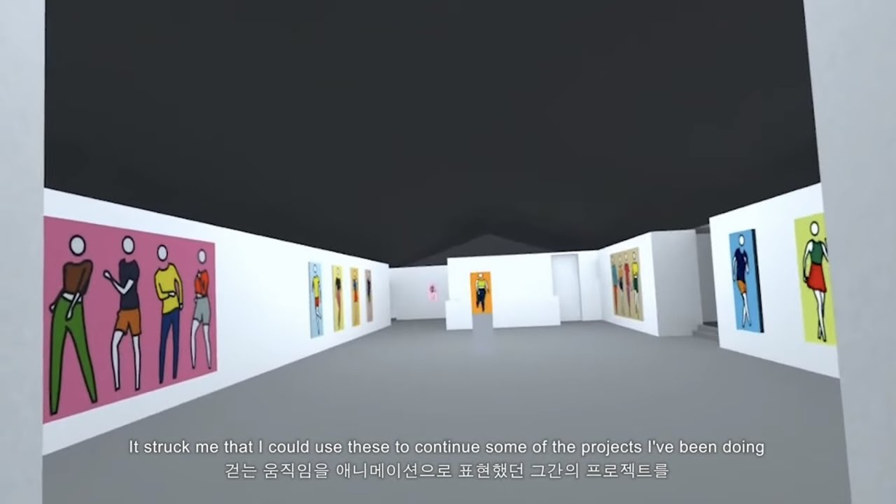 VR Walkthrough l Julian Opie
