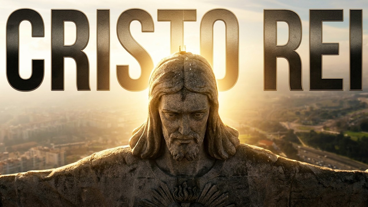 Vista aérea e história do Santuário Nacional de Cristo Rei em Almada Portugal