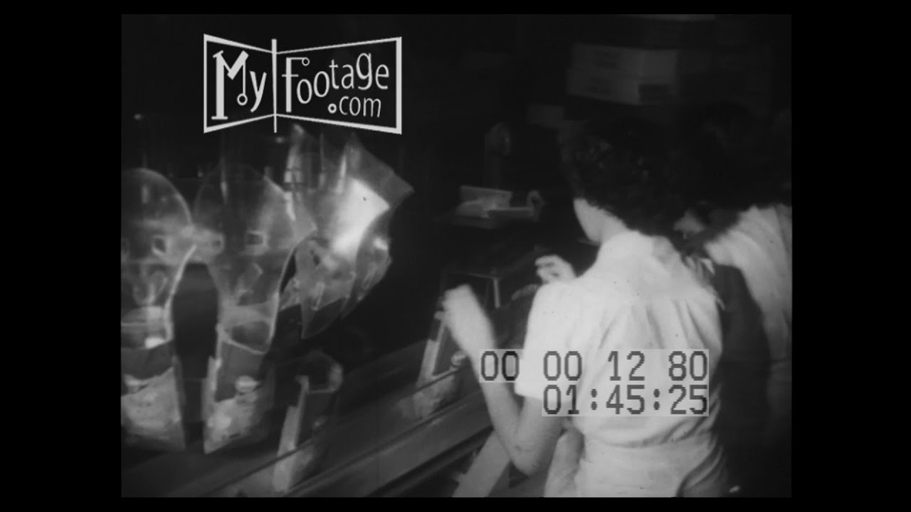 How Potato Chips Are Made (1950)