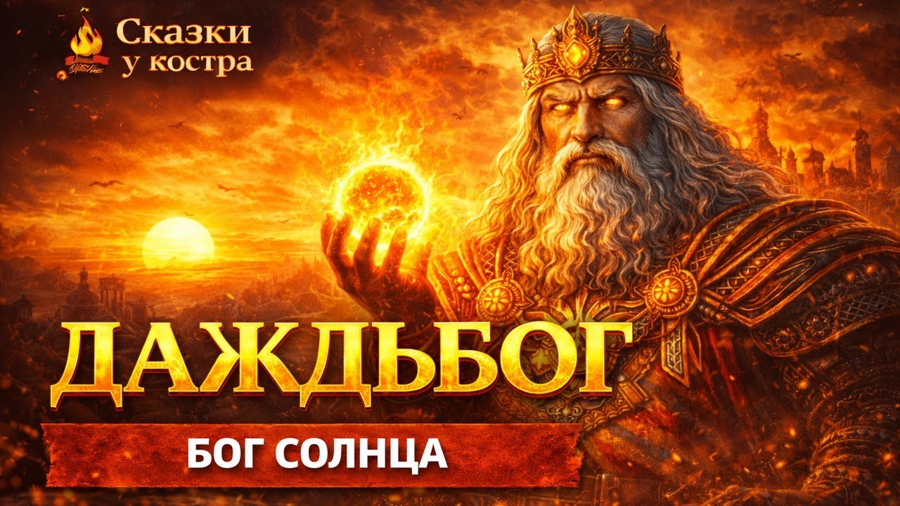 ☀️ ДАЖДЬБОГ — светлый бог, дарующий жизнь | Славянская легенда