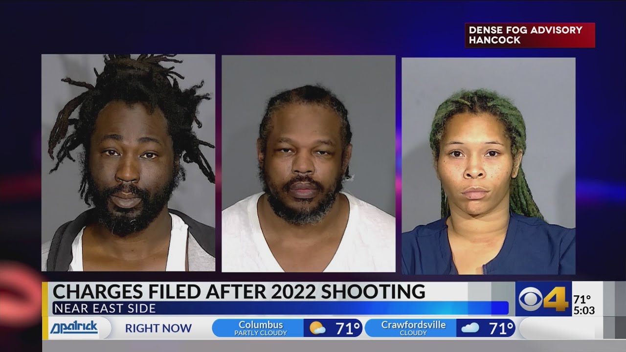 3 charged with conspiracy to commit murder nearly 16 months after Indy woman was abducted, shot 8 ti
